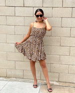 Load image into Gallery viewer, Leopard Swing Dress
